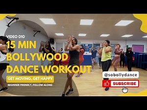 Fun Bollywood Dance Workout – 15 Mins, Beginner Friendly, Full Body!