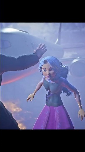 Black Goku Fatality on Rapunzel #mk1 #gaming