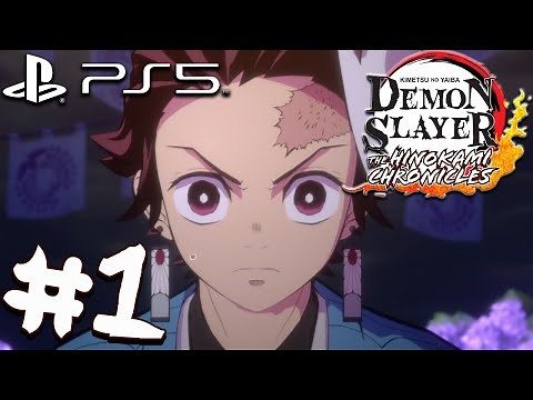 Demon Slayer (PS5) Gameplay Walkthrough Part 1 - Chapter 1: Final Selection [1080p 60fps]