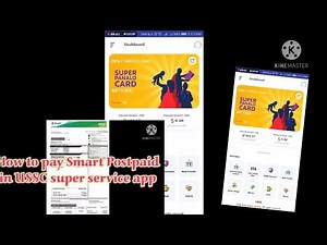 How to pay smart postpaid using USSC super service app