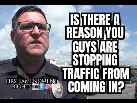 "Is There A Reason You Guys Are Stopping Traffic From Coming In?"