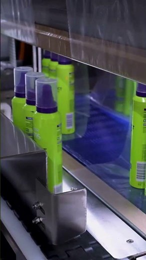 High-Speed Shrink Wrap for Aerosol Cans | Multipack Bundling Machine