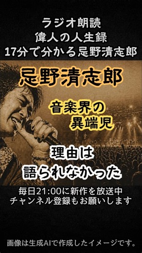 ラジオの中の主役｜忌野清志郎｜ショート