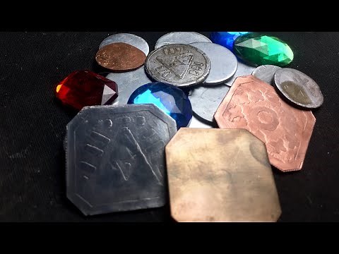 DIY Metal Fantasy Coins - Tabletop Craft # 34