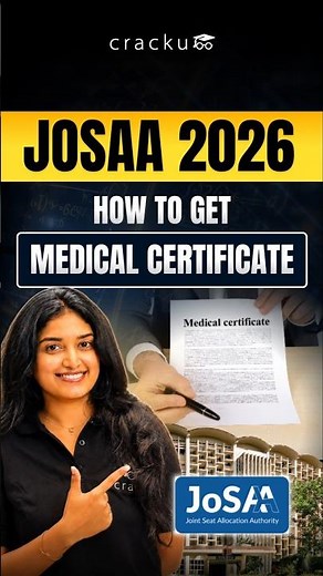 JoSAA medical certificate filling | medical certificate for JoSAA counselling |JoSAA document upload