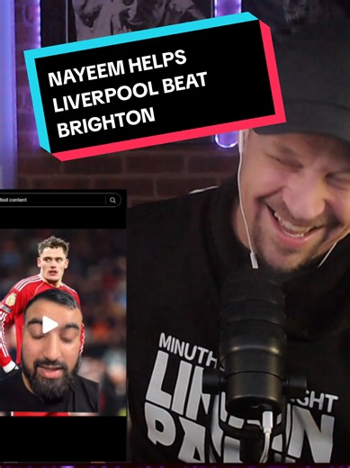 NAYEEMUTD Helps Liverpool beat Brighton #manchesterunited #Liverpool #fyp