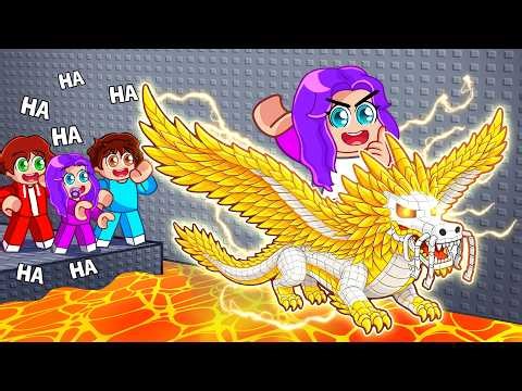 I acted like a noob, then I became a pro by getting a 0.01% Dragon!