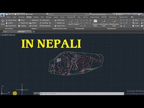 CIVIL 3D - Topographic map/Detailing - Complete