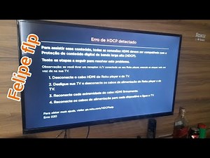 ROKU Express, Erro de HDCP, Resolvido.