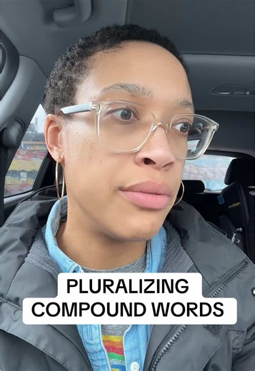 Understanding Pluralizing Compound Words in English
