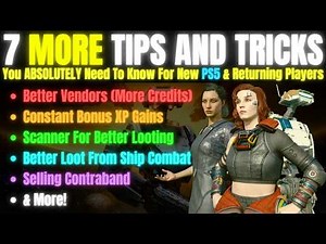 7 MORE Starfield Tips and Tricks You NEED TO KNOW For New PS5 & Returning Players! | Starfield