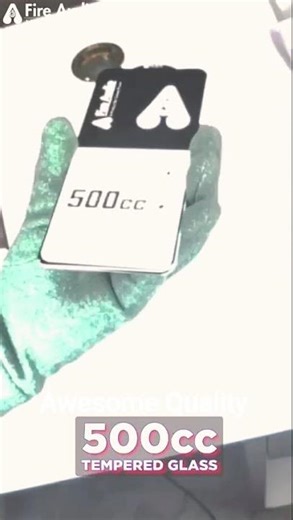 #Fire Audio 500CC Glass# super price ##super Quality check 1p semple # #temperedglass #