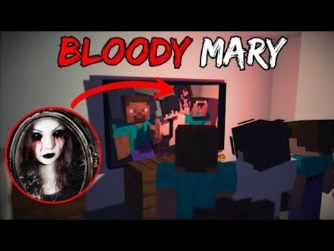 BLOODY MARY IN MINECRAFT ! Horror video in hindi