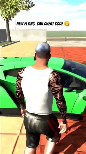 New Flying car Lamborghini cheat code 🧐