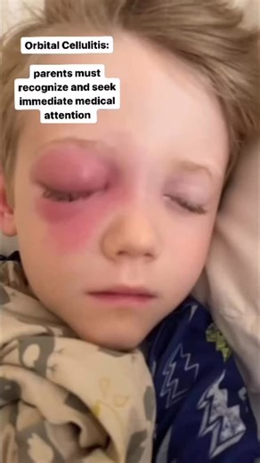 Leslie Brewer, CRNP | Pediatric Health Expert + Mom of 5 on Instagram: "SHARE bc it’s sinus infection season! If you notice spreading redness and swelling from your child’s eyelids and surrounding tissue near the eye, seek medical attention in the ER immediately. Orbital cellulitis and preseptal cellulitis refer to an inflammation and infection of the tissue and skin surrounding the eye. It’s usually NOT from pinkeye. It’s from sinusitis / rare but serious complication of upper respiratory infec