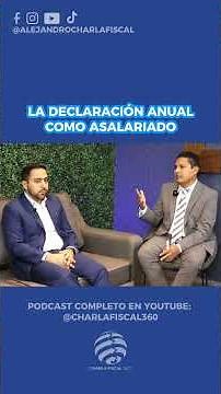 Puntos importantes para presentar la declaración anual como Asalariado ✅