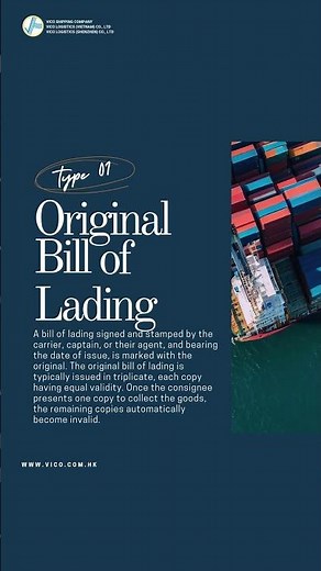 Bill of Lading Basics: OBL, Telex, Seaway – What’s the Difference?