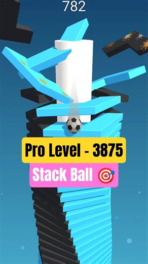 Pro Level - 3875 Stack Ball 🎯👀🌾#stackball #vishalrai #shortvideos #viral #ytshorts #trending