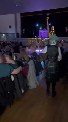 Hogmanay Celebrations with Bagpipes in Scotland 2022