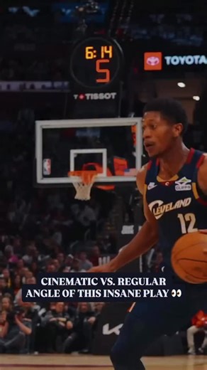 De’Andre Hunter’s crossover and slam looks even better in slomo. 🤌 🎥 @Cavs/FDSN Ohio | NBA on NBC and Peacock