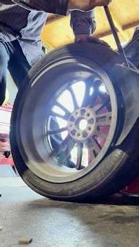 Hankook Ventus V2 Concept 2 Close Up Look Install & Balance #tireguy #mechanic