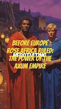 Before Europe Rose… Africa Ruled: The Power of Axum #history #africa #viral #fyp #facts #Aksum