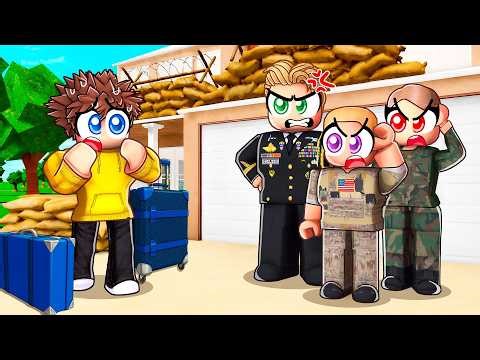 Adopted Into a MILITARY FAMILY in Roblox!