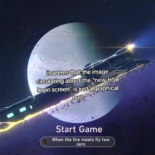 New Honkai Star Rail Login Screen Bug Explained