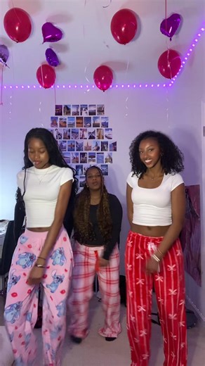 galentines 💕 #fyp #trio #dmv #dance #fypシ゚viral @Kosi🤷🏽‍♀️ @Raey