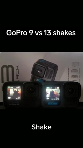 GoPro 9 vs 13 shakes #gopro #goprotest #gopro13 #gopro9 #goproshake