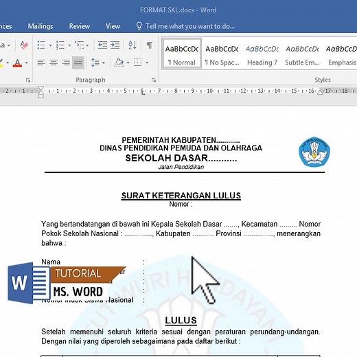 420K views · 6.7K reactions | Cara Membuat Watermark Di Word #msword #word #belajarword #tutorialmsword #trikword | Suan Tutorial Channel | Facebook
