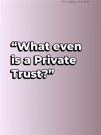 What even is a Private Trust_Follow for more tips “#FinancialFreedom #TrustExplained #ProtectWhatsYours #PrivateTrust #WealthProtection #FamilyLegacy #TrustGem”