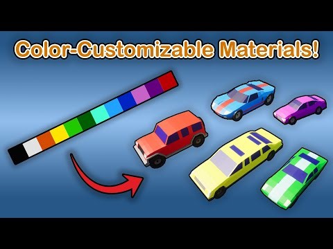 RANDOMIZE Your Materials Like a PRO Using Color Palettes!