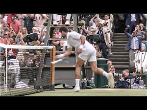 Novak Djokovic SMASHES his racket in frustration 😱 | Wimbledon on ESPN
