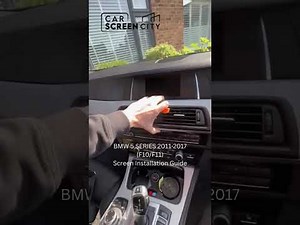 BMW 5 SERIES 2011-2017 (F10/F11) Screen Installation | Full Guide