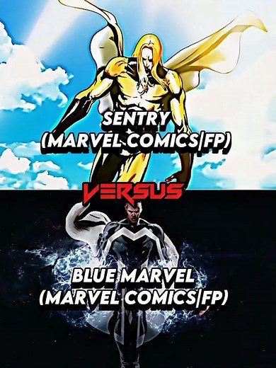 Sentry vs Blue marvel (both comics) #shorts #fyp #viral #marvel #comics