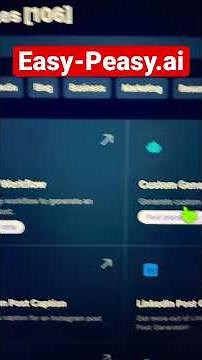 Easy-Peasy.AI: The Secret to Effortlessly Creating High-Quality Content with AI Tools #ai