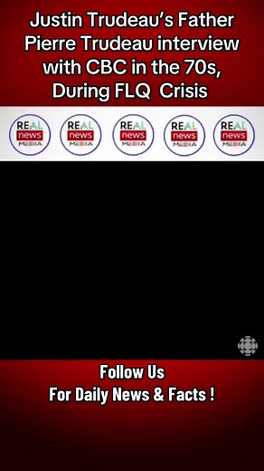 Pierre Trudeau's 1970s Interview During FLQ Crisis