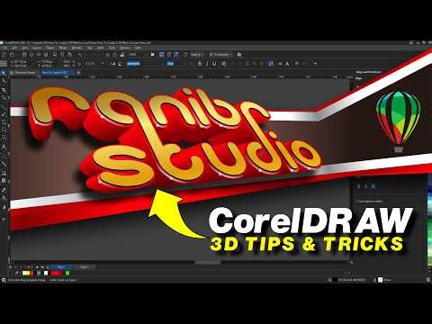 Creating 3D Text in CorelDRAW Just Got a Whole Lot EASIER