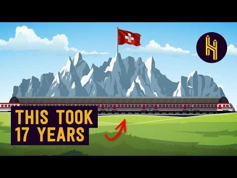 Why They Built The World’s Longest Rail Tunnel