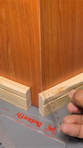 Easy Trick to Join Boards at Any Angle.#woodworking #woodworkingtips #carpentry #joinery #shorts