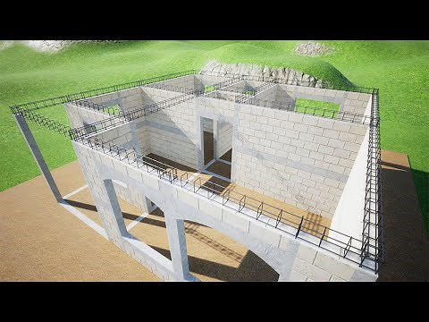 ETAPAS de Construcción de Una CASA I Casa de 7*7 Metros. HIERROS BLOCKS I Como construir una CASA