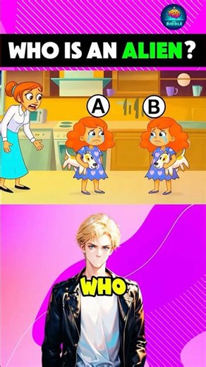 who is an alien? #riddles #quiz #shorts
