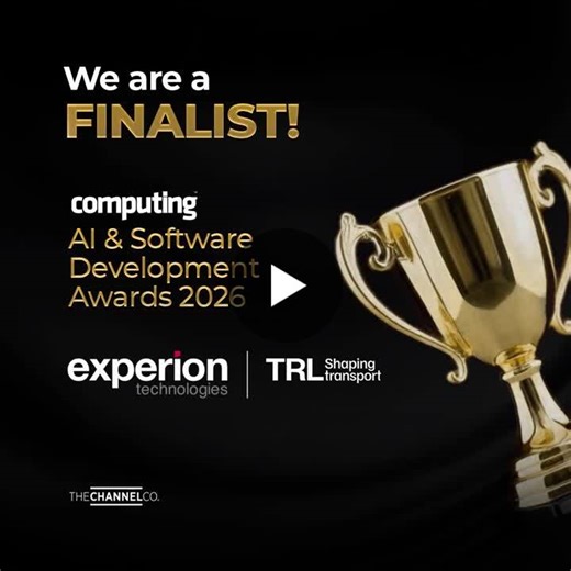 #experiontechnologies #transportresearchlaboratory #trl #edgecomputing #iot #roadsafety #assetmanagement #ai #softwaredevelopment #awards #innovation | Experion Technologies