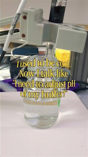 lets adjust pH. #science #lab #pH #buffer #experiment #research