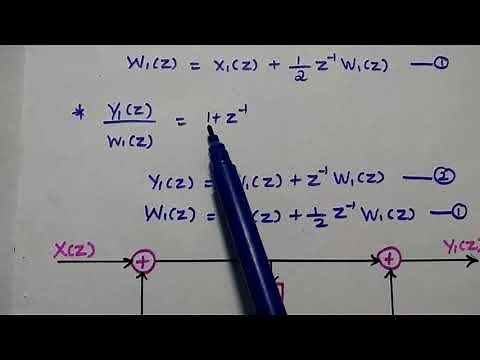 DT System - Cascade Form Realization - Using Z Transform - Problems Solved
