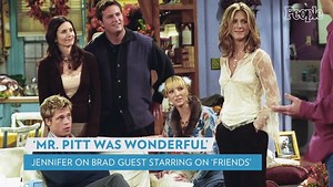 Jennifer Aniston Says Brad Pitt Was a 'Fantastic' Friends Guest Star: He 'Was Wonderful'
