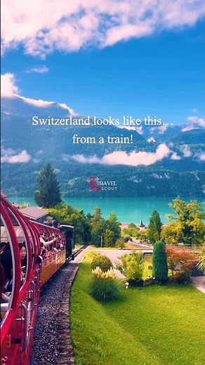 Switzerland by Train - Most Scenic Train Journey in Europe!