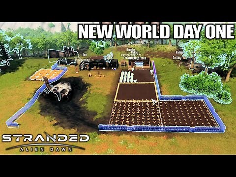 New Survivor Choices New Game | Stranded Alien Dawn Gameplay | Part 1