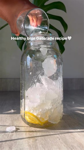 Healthy blue Gatorade recipes | Cecily's Natural